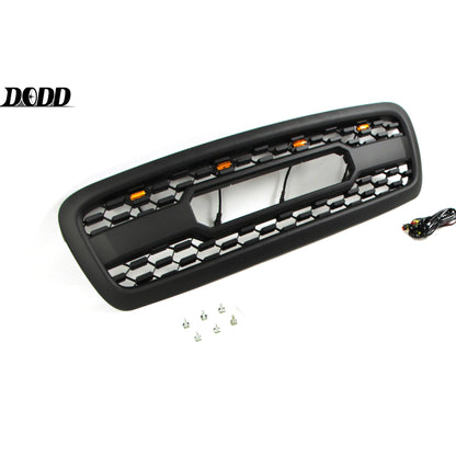 Car Mesh Front Grille With Light Fit for Sequoia 2001-2004