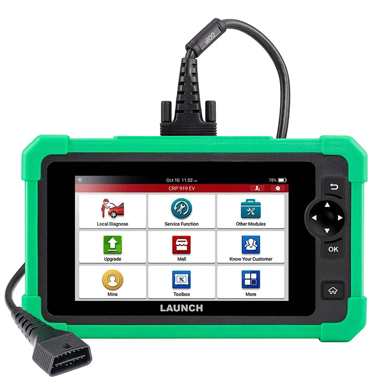 USA EU Warehouse Launch CRP919 EV Automotive Scanner With CANFD DOIP All System Code Reader for New Energy Cars