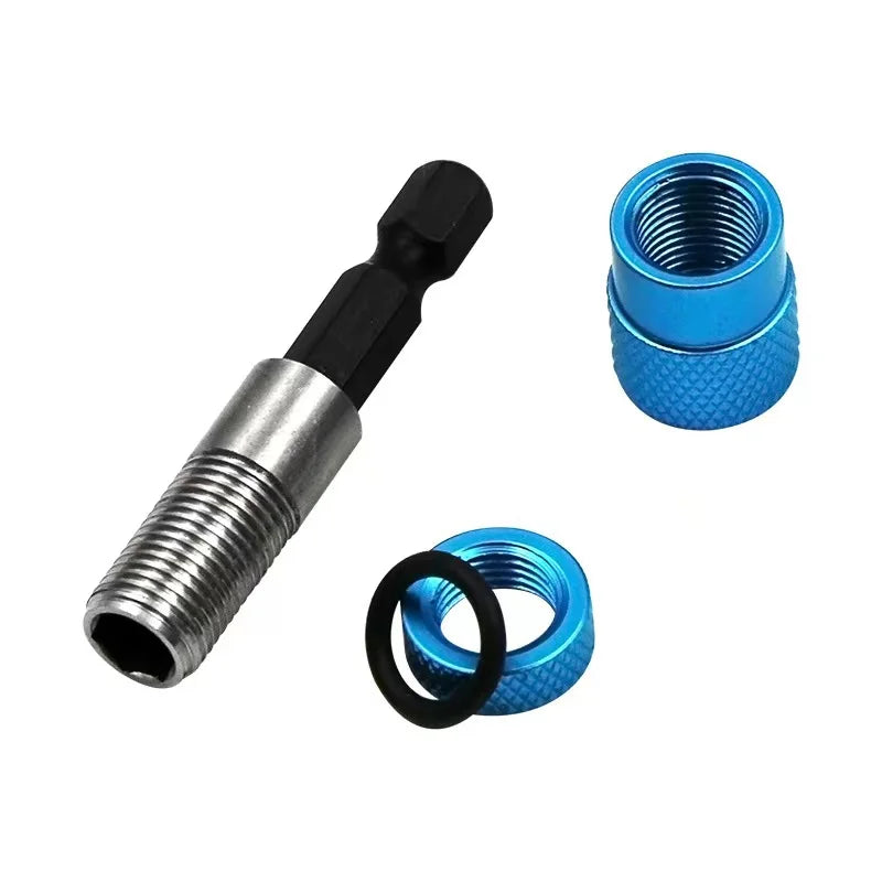 1/4 Inch Hex Shank Screw Depth Magnetic Screwdriver Bit Holder Hex Driver with Drill Bits Bar Extension Electric Screwdriver Bit