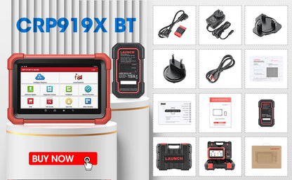 Amazon Hot Launch CRP919 BT As CRP919X BT Full System OBD2 Scanner Automotive Diagnostic Tool with 37 Resets