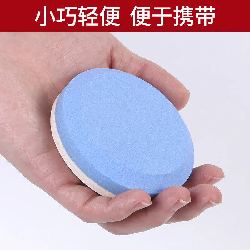 Double Sides 400 1000 180 320 Grits Outdoor Tool Round Hand Held White Corundum Whetstone Sharpening Stone