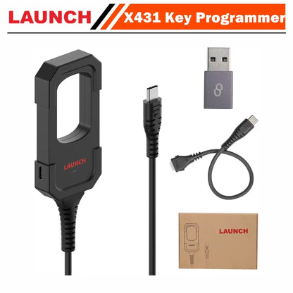 USA EU Warehouse LAUNCH X431 Car Key Programmer Work With X431 IMMO PLUS/PRO5/APEX Remote Key Maker