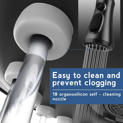 Aquacubic 3 Functions Kitchen Faucet Sprayer Head Pull Out Sink Faucet Spray Head Pull Down Faucet Nozzle Spout