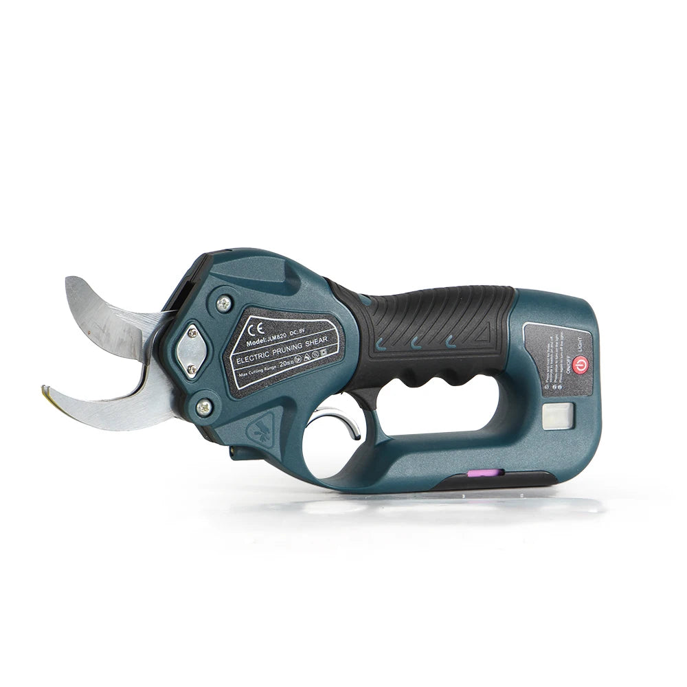 20mm(0.8inch) Garden Cordless Electric Li-ion Battery Cordless Electric Garden Scissors Pruning Shears Tree Pruner