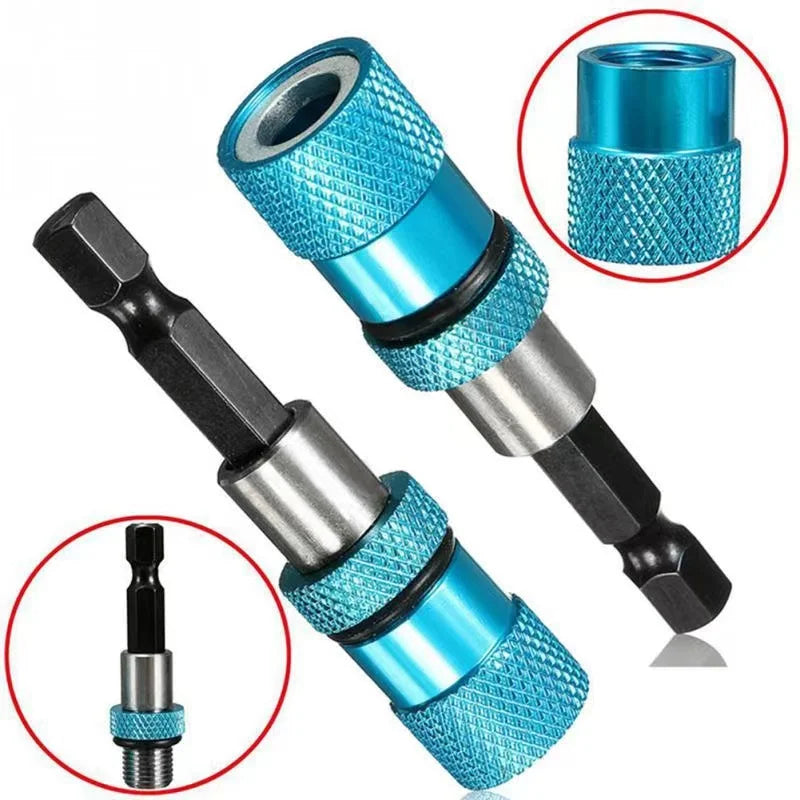1/4 Inch Hex Shank Screw Depth Magnetic Screwdriver Bit Holder Hex Driver with Drill Bits Bar Extension Electric Screwdriver Bit