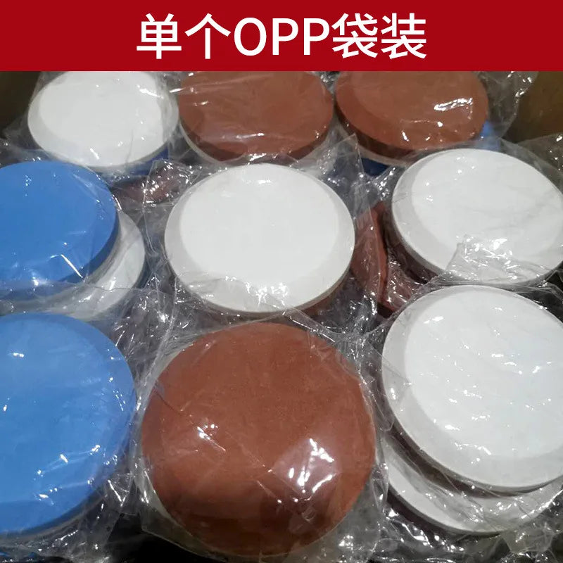 Double Sides 400 1000 180 320 Grits Outdoor Tool Round Hand Held White Corundum Whetstone Sharpening Stone