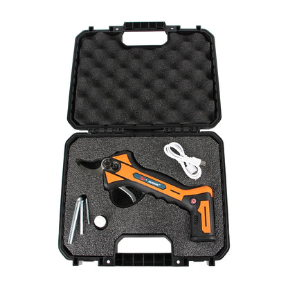 SK5 Steel Electric Pruning Shears,Cordless 8V Lithium Battery Power Shear USB Charge,20MM/0.8inch Custom Cordless Pruning Shears