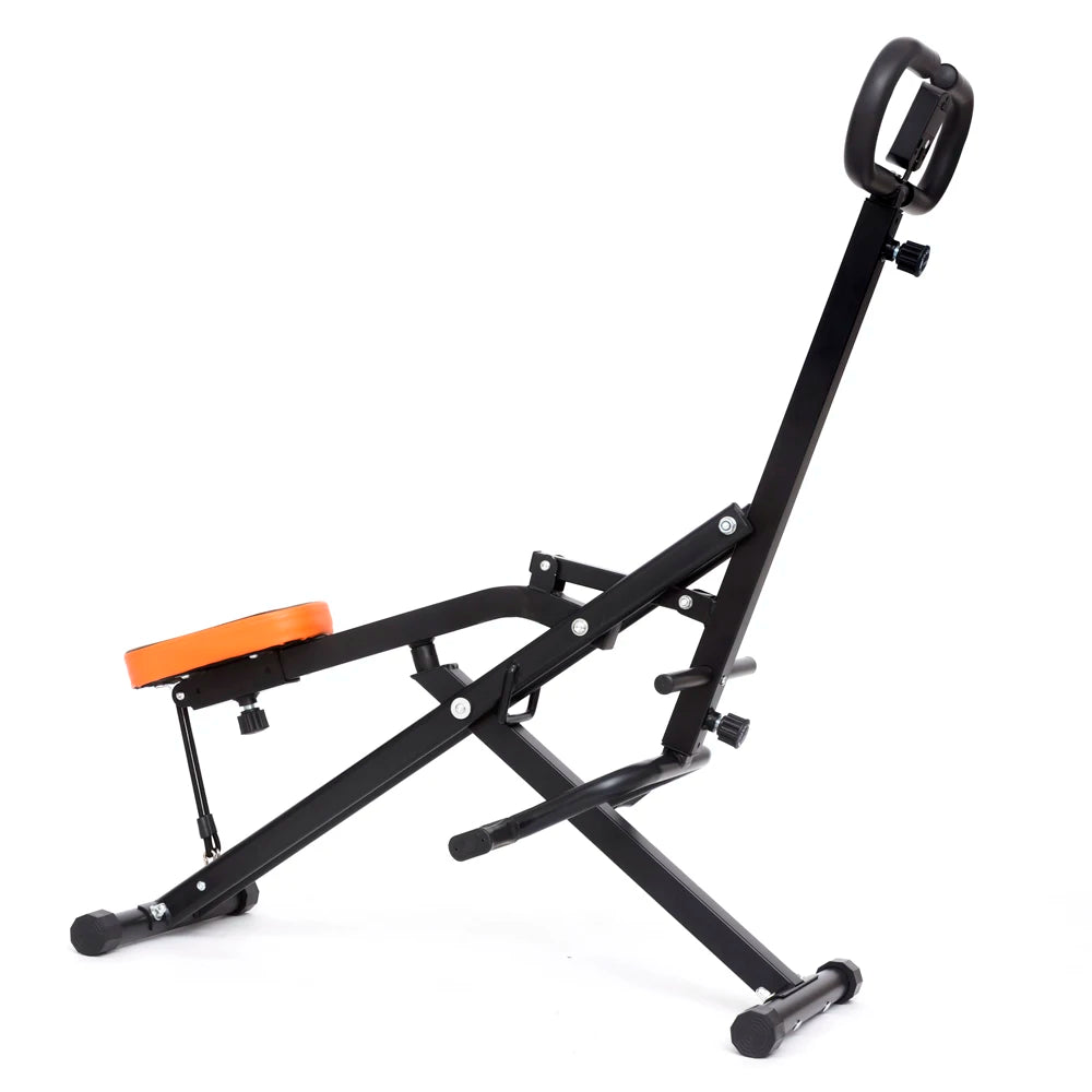 Home Aerobic Fitness Sports Equipment Riding Machine for Bodybuilding Waist Squat Abdominal Muscle Training Hip Squat Machine