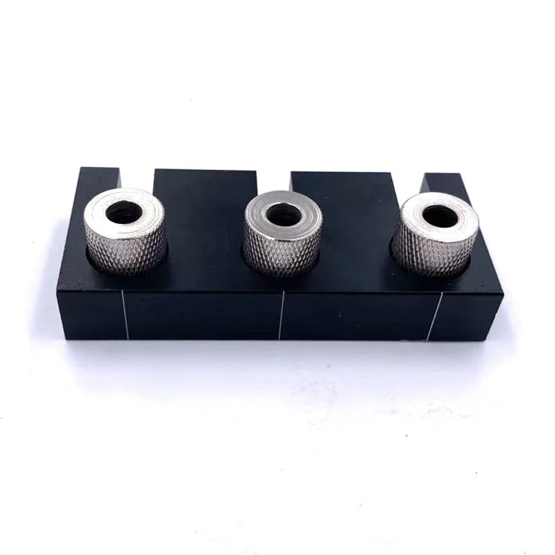 L-HT126 3/4/5/6/7/8/9/10mm Drill Bit 3 in 1 Log Tenon Hole Punch Locator Jig Woodworking hole opener DIY tools