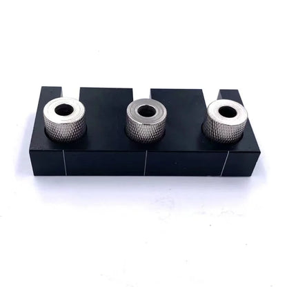 L-HT126 3/4/5/6/7/8/9/10mm Drill Bit 3 in 1 Log Tenon Hole Punch Locator Jig Woodworking hole opener DIY tools