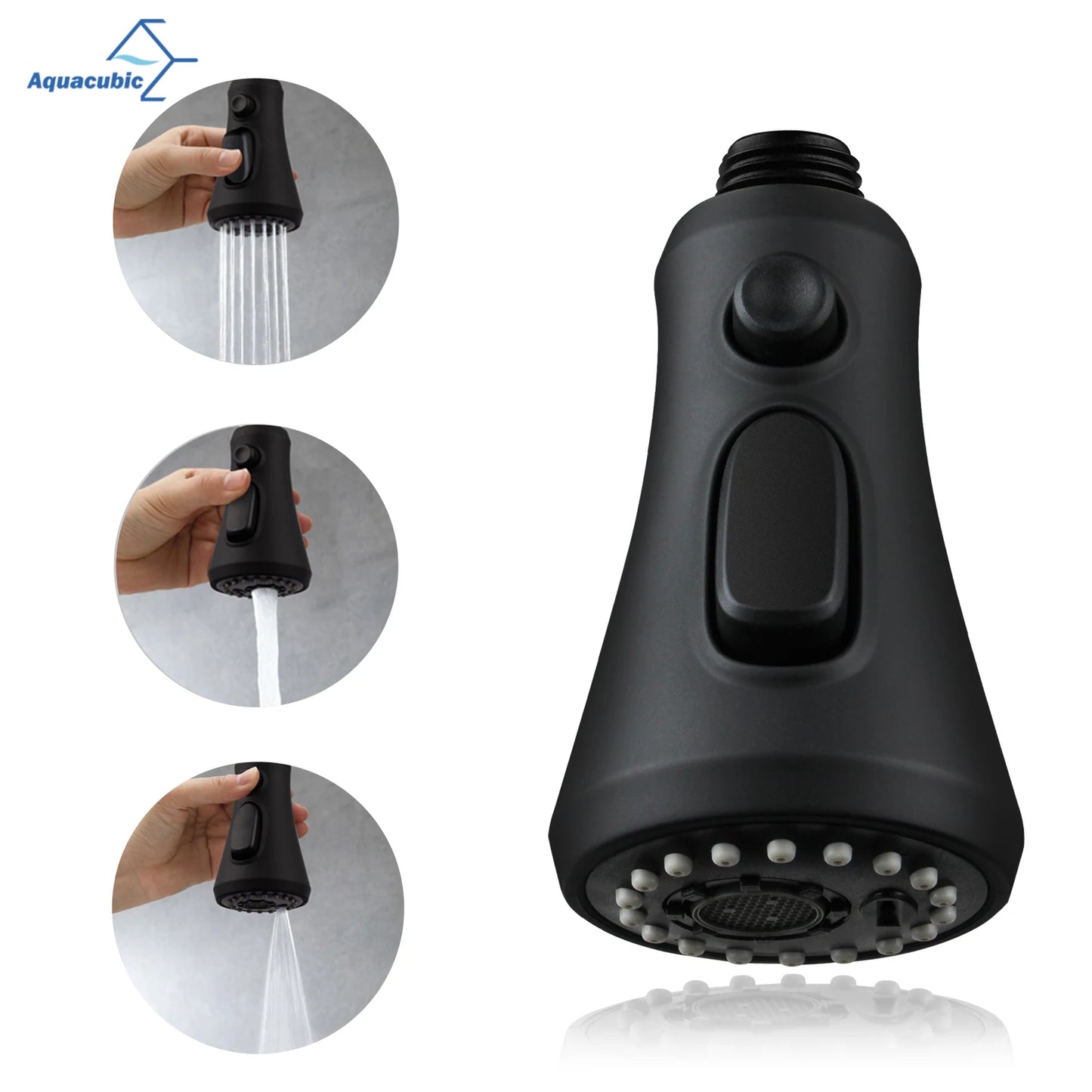 USA Stock Kitchen Faucets Spray Head with 3 Modes Head Replacement Headshower for Kitchen Faucet