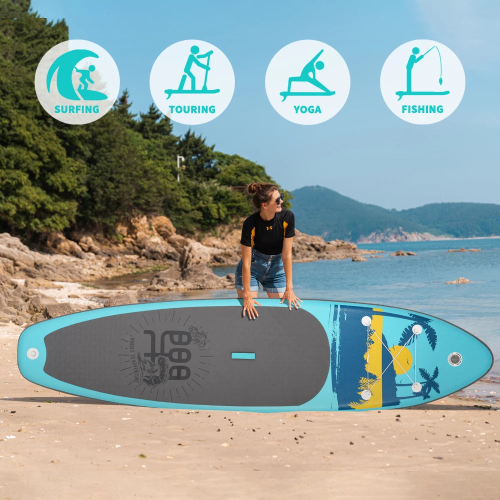 EU Free Shipping Dropshipping Factory CE Waterplay Surfing sup Stand up Paddle Board Surfboard Paddle Surf Inflatable sup
