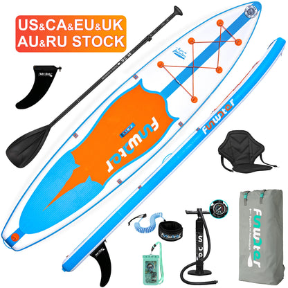 FUNWATER Dropshipping OEM Inflatable Paddle Board 11'6" Custom Inflatable Paddle Board Paddle Board 350*84*15 supboard Sub Isup