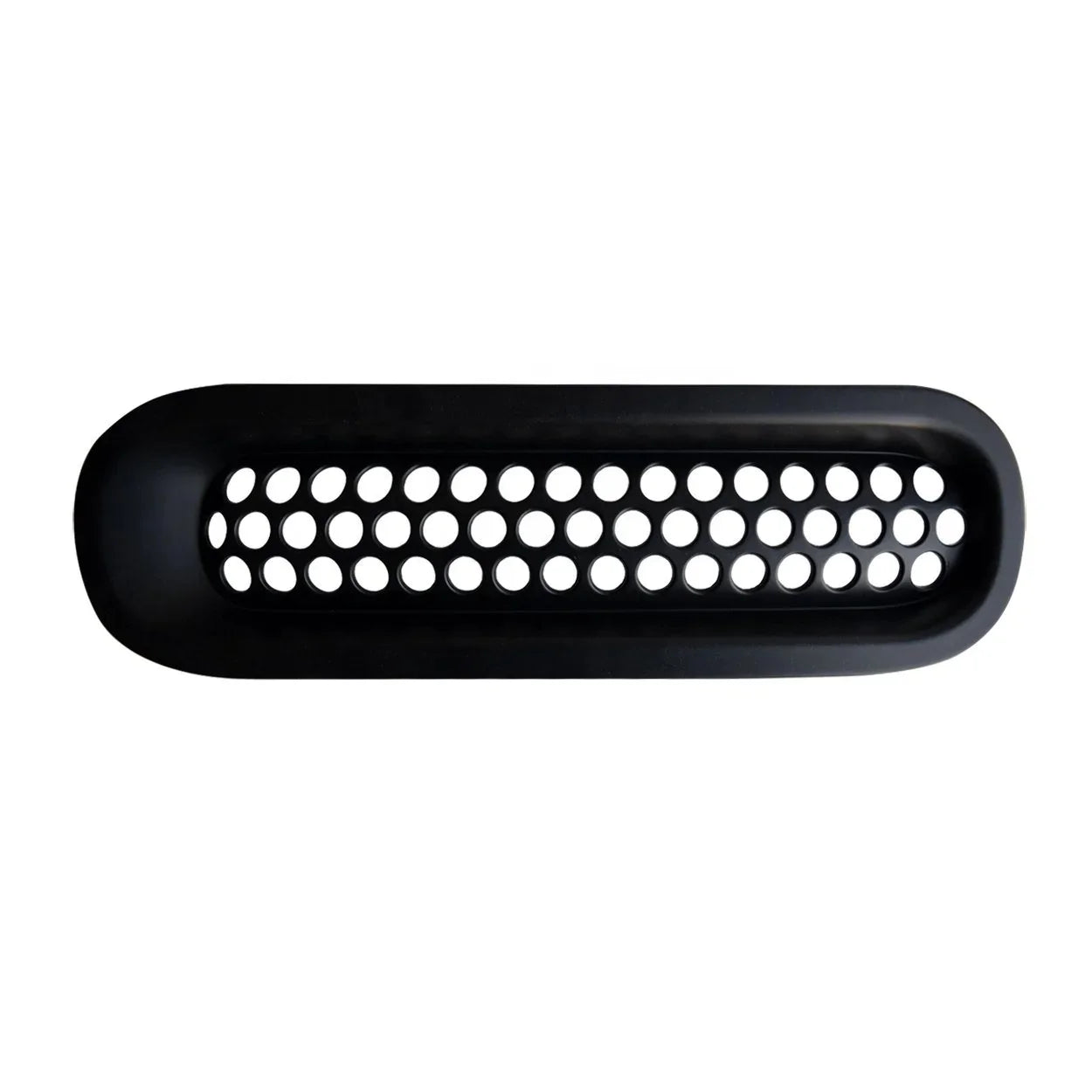 US Stock Clip-in Mesh Grille Insert - Matte Black for 2007-2015 Jeep Wrangler JK