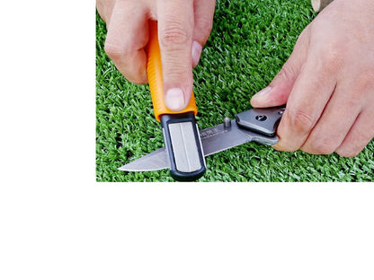 Yoyal TY2204 Portable Sharpeners Stainless Steel Folding Sharpening for Outdoor Pocket Knives Equipment