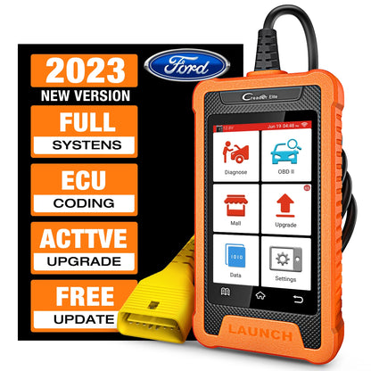 2025 Launch CRE for Ford Automotive Diagnostic Scanner After 1996 Car VIN Reader OBD2 Car Analyzer With 11 Resets Lifetime Free