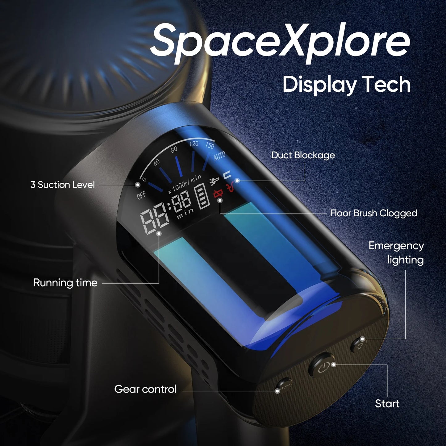 MOOSOO TD1Mate Cordless Vacuum Cleaners Handheld Intelligent Handle Vacuum Cleaner Manufacturer