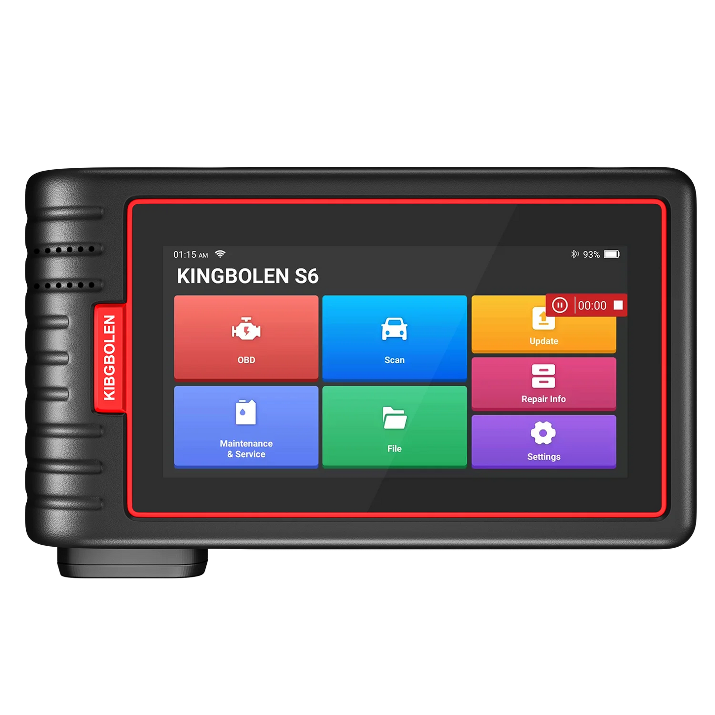 2025 Kingbolen S6 Auto Code Reader All System OBD2 Vehicle Diagnostic Tool Bluetooth Hot Selling Scanner Cars PK ThinkScan Max