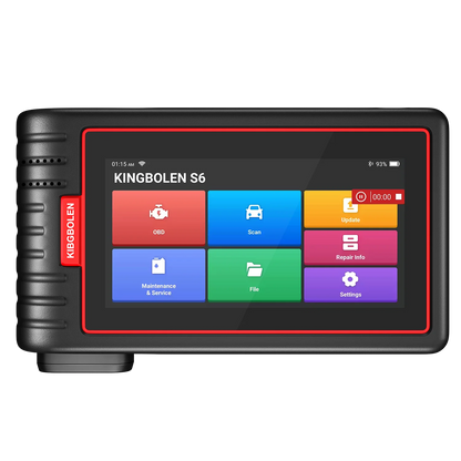 2025 Kingbolen S6 Auto Code Reader All System OBD2 Vehicle Diagnostic Tool Bluetooth Hot Selling Scanner Cars PK ThinkScan Max