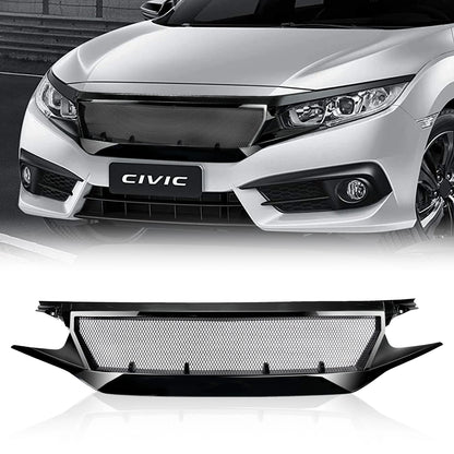 10thgen civic Front Bumper Factory Price OEM Front Grille for honda civic Bodykit TYPE-R 2016-2018 Car Bumper