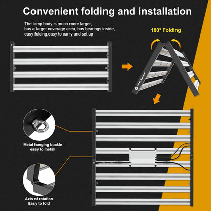 Best Price Phlizon 640W Dimmable LED Grow Light Daisy Chain Group Control Commercial LED Plant Light