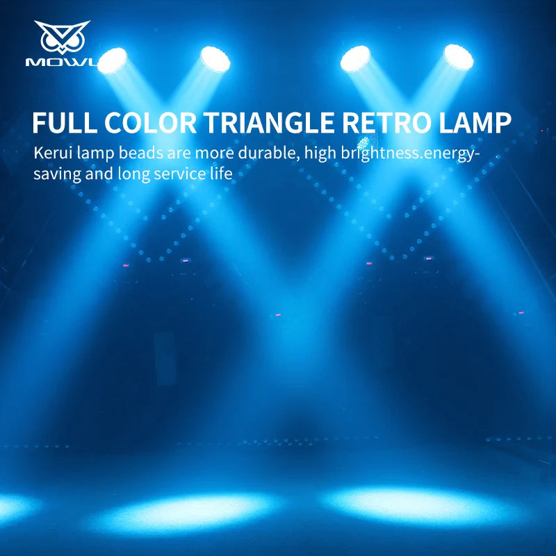 USA American Warehouse Free Shipping 19x15w RGBW 4in1 DMX Zoom Wash LED Moving Head Light