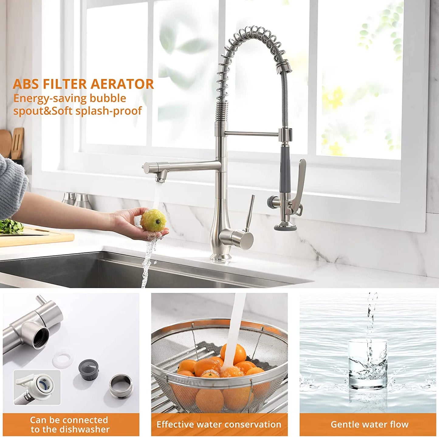 Hot Sale Contemporary Kitchen Brass Ceramic for FLG Pendant Light High Quality Water Cleapendant Restaurant Lamp Slampe Hole Pul