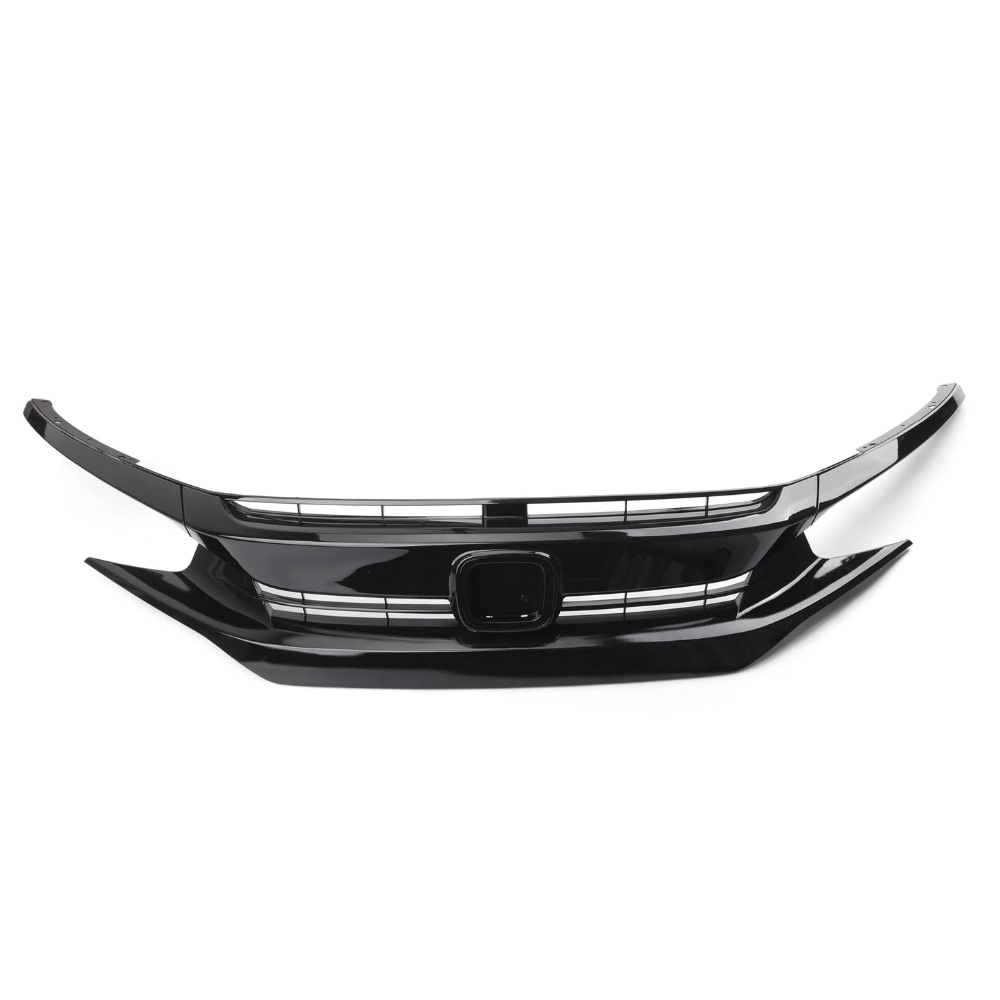 For Honda Civic Coupe Sedan 2016 2017 2018 Front Hood Grill Grille Eyelid With Letter US Stock