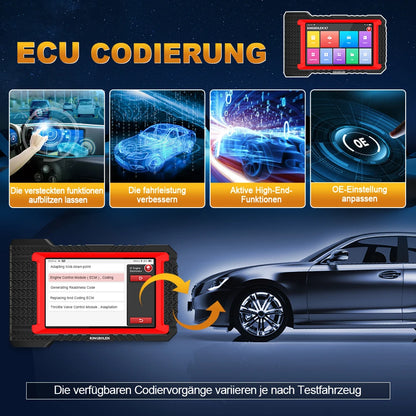 2025 Ver Kingbolen K7 Car Scanner Obd2 ALL System ECU Coding Active Test AF Reset 28 Resets Escaner Automotriz Profesiona