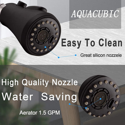 USA Stock ORB 3-Function Kitchen Sink Faucet Replacement Faucet Sprayer Head Replacement Kitchen Sink Spray Nozzle