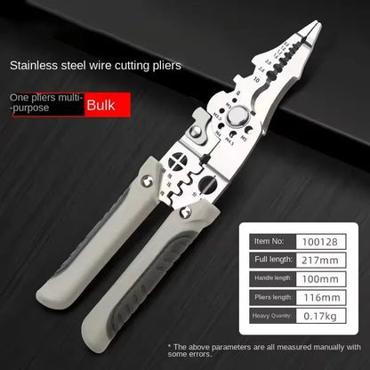 Pinze per elettricisti multifunzionali per spaccare e spelare i cavi specializzate per elettricisti