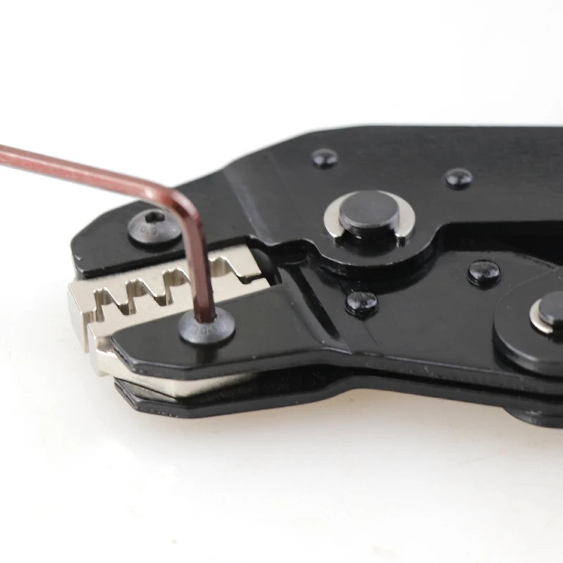 Pinze pressate Strumenti per elettricisti Strumento di crimpatura Terminali elettrici Morsetto Elettronica Premendo connettore Scatola per ganasce a mano