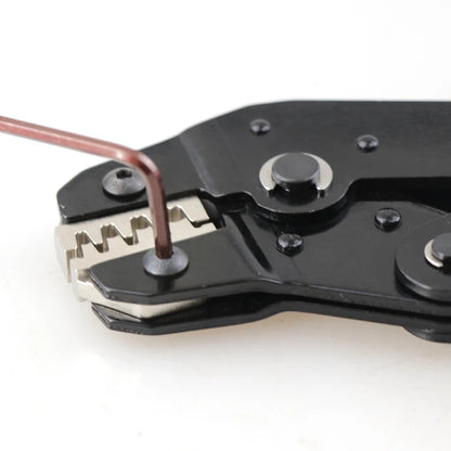 Pinze pressate Strumenti per elettricisti Strumento di crimpatura Terminali elettrici Morsetto Elettronica Premendo connettore Scatola per ganasce a mano