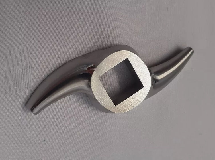 Coltello tritacarne inox AUTOAFFILANTE mod. 22  - 2 alette FAPATOOLS