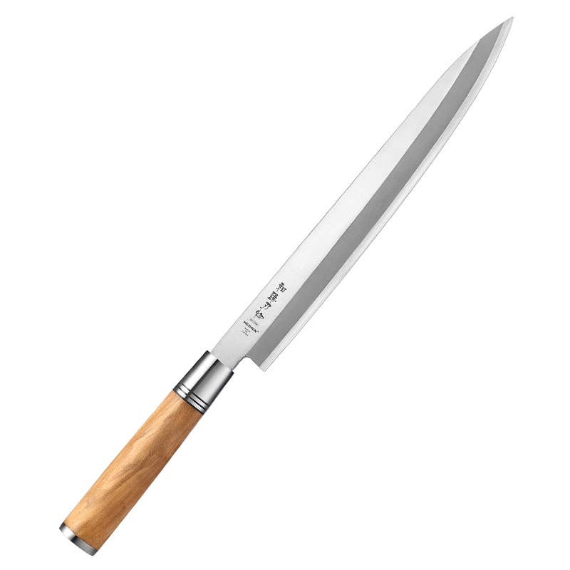 Coltello da sashimi hezhen 270+fodero in legno