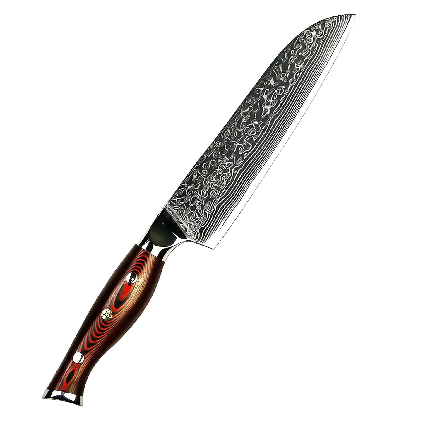 7 Pcs Professional 67 Layers Damascus VG 10 Steel Kitchen Knives Knife Set