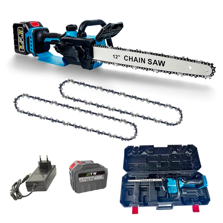 DTWA2-0055 New Product Garden Tools Brushless 12-inch Lithium Battery for Household Light Logging Electric Chain Saw