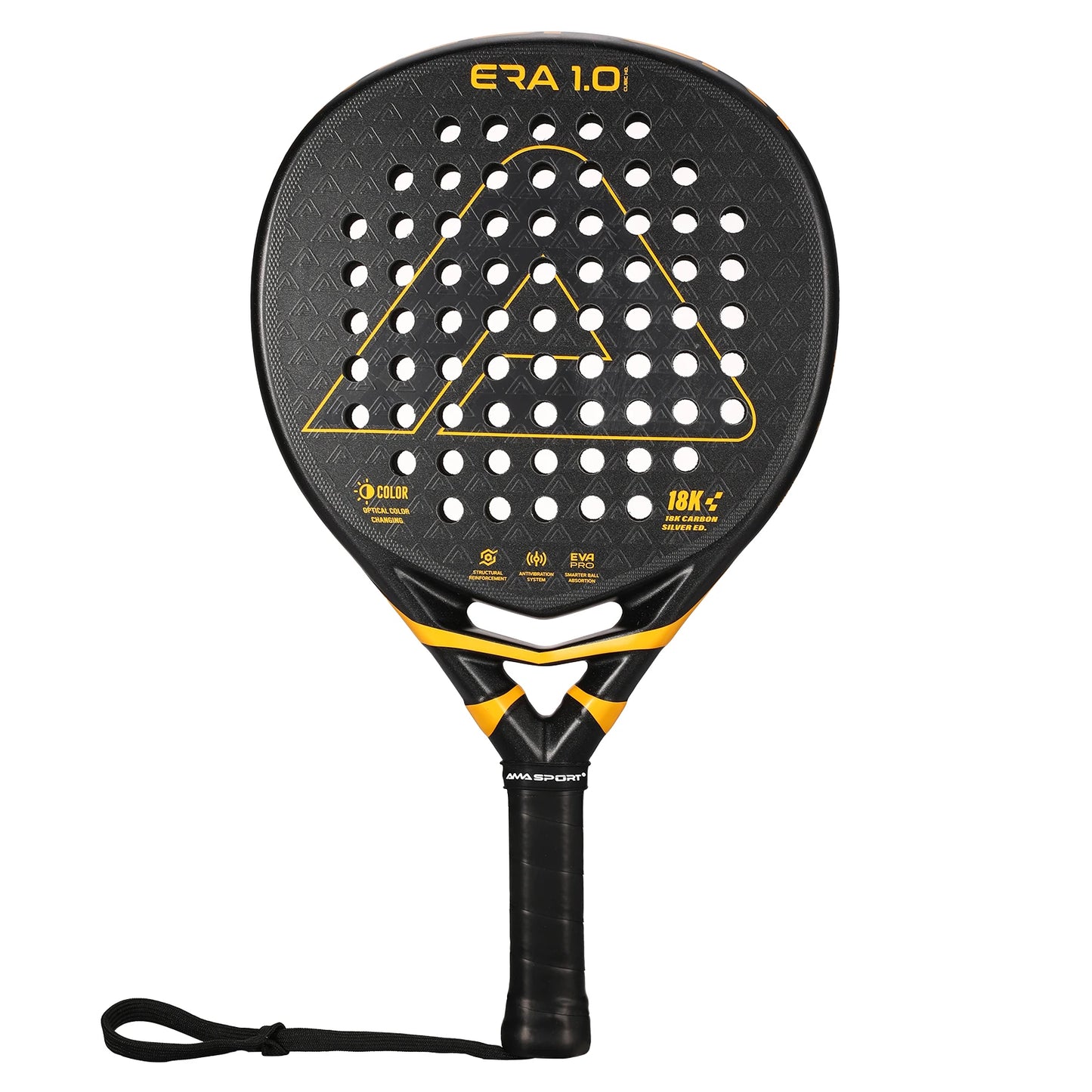Ready to Ship AMA Sport 2025 New Arrival High Performance 18K/Ti Padel Racket
