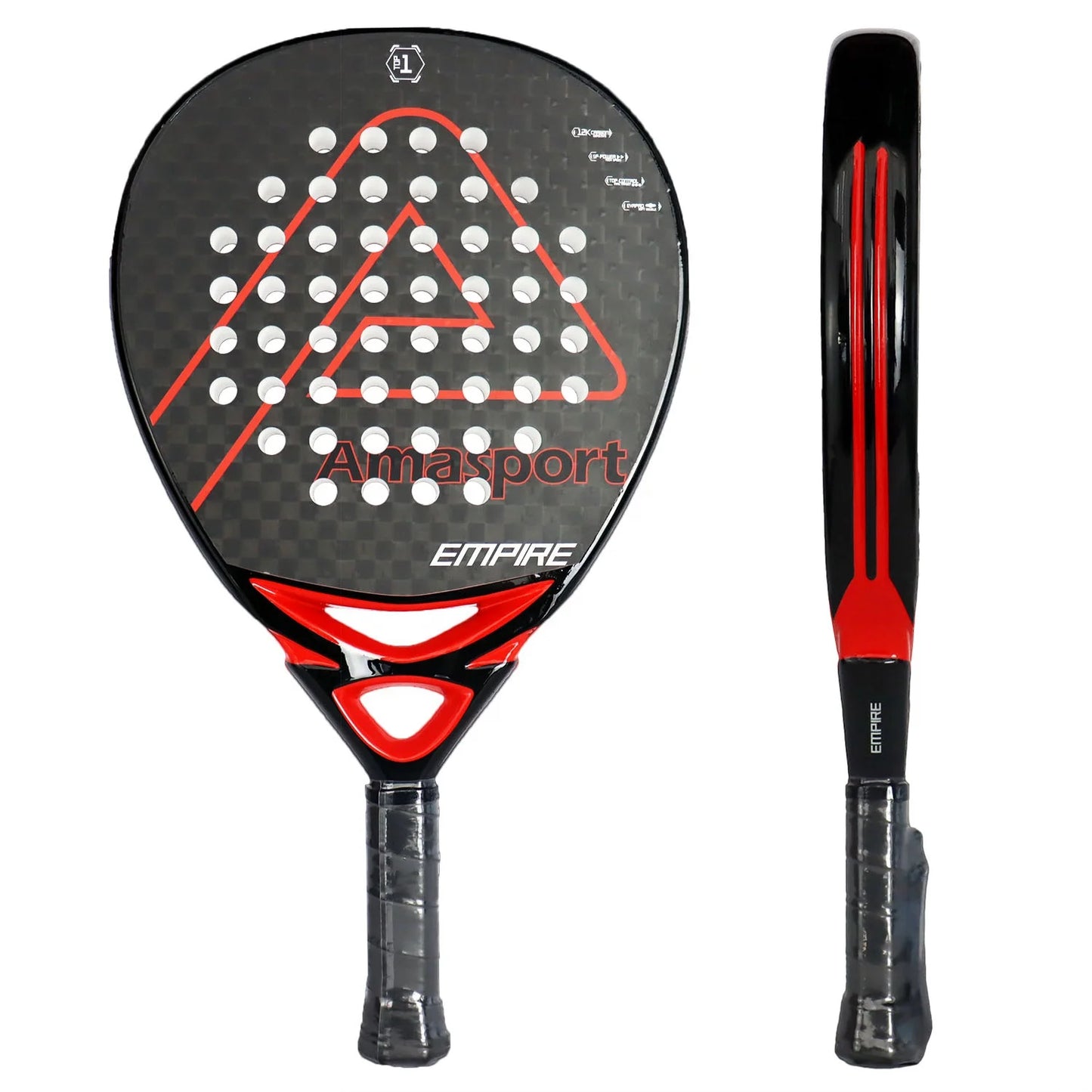 Ready to Ship AMA Sport 2025 New Arrival High Performance 18K/Ti Padel Racket