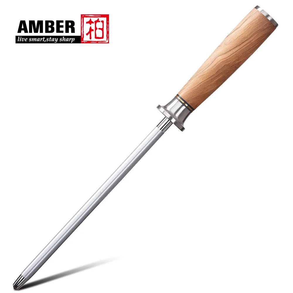 High Quality 67layers Vg10 Damascus Knife Set Olive Wood Handle Kitchen Knife Set with Magnetic Stand