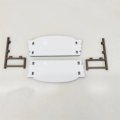 Sublimation for Desk Decor love Bench Office Decoration for Desk Modern Home Decoration Accessories Long Chair