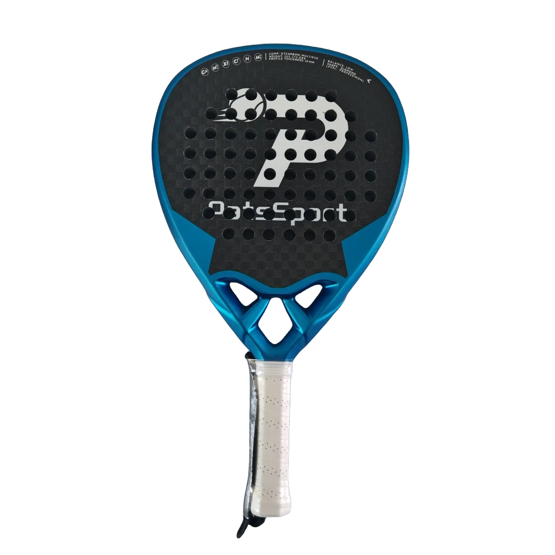 RTS Wholesale 12K Carbon Fiber Hard Eva Inner Core Diamond Shape Padel Racket for Professional